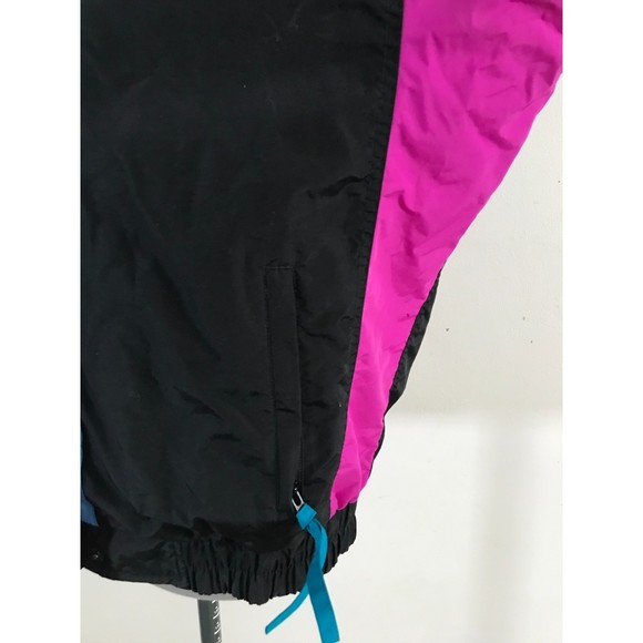 Vintage Columbia Sz M Bugaboo Shell Only Jacket Pink and Turquoise - Picture 6 of 9